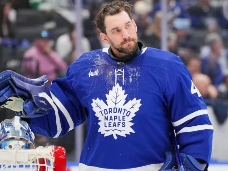 Maple Leafs GM Treliving makes stance clear on Stolarz's postgame remarks