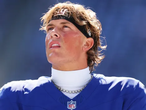 Jaxson Dart gives clear, uplifting message to New York Giants skill players after Cam Skattebo’s injury