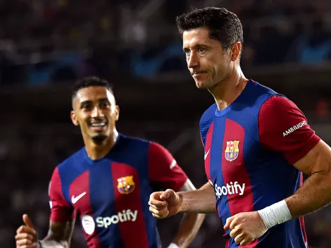 Why are Robert Lewandowski and Raphinha not playing today for Barcelona vs Club Brugge in Champions League?