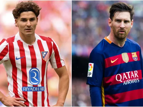 Julian Alvarez breaks a Lionel Messi Champions League record set with Barcelona