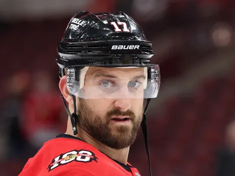 Why didnât Nick Foligno return to the BlackhawksâMaple Leafs game?