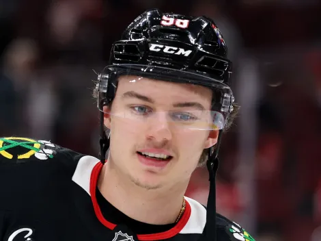 Blackhawksâ Bedard fires sarcastic shot ahead of game vs Sullivanâs Rangers