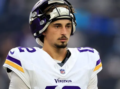 Why is Max Brosmer and not JJ McCarthy playing today for Vikings vs Lions on 2025 NFL Christmas game?