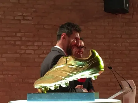 Messi recibió su cuarta Bota de Oro: "Cada día disfruto más de ser jugador"