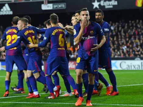 A Barcelona lo perjudicaron, pero logró igualar ante Valencia