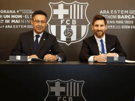 Hay Messi para rato: renovó hasta 2021