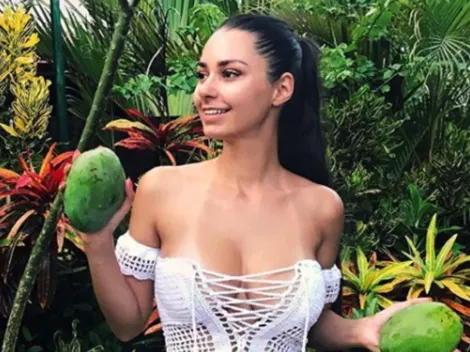 Helga Lovekaty a quien relacionan con James, ahora le escribe a Falcao