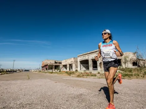 Vuelta al Lago Epecuen: correr por un pueblo fantasma