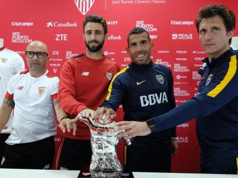 Angelici, Sevilla y un jamón