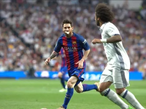 Una y mil veces: el GIF de Messi bailando a Marcelo