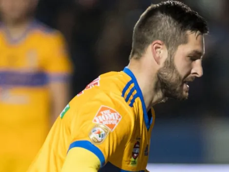 Polémico festejo de Gignac contra Santos