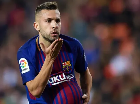 Jordi Alba echó más leña a la hoguera del Real Madrid