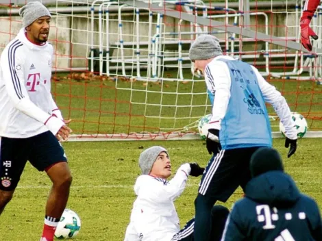 James y Rudy casi se van a los golpes en entrenamiento del Bayern