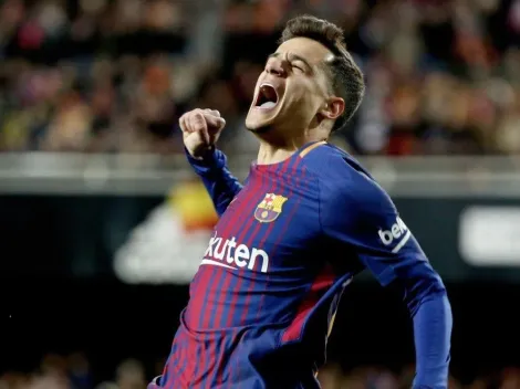 El primero en Barcelona: Coutinho cerró la semifinal contra Valencia