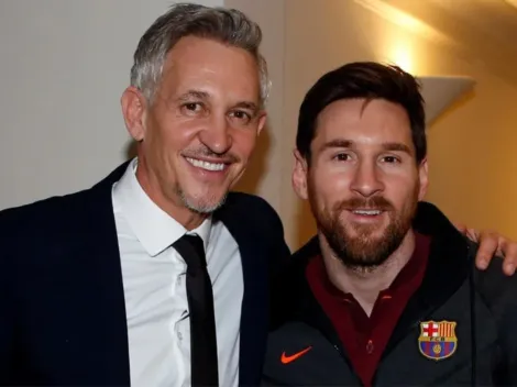 ¿Nace una cábala? Lineker bromeó con Messi por su gol a Chelsea