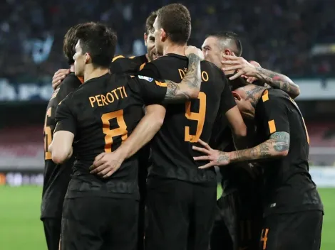 Siamo Fuori de la Serie A: Roma goleó al Napoli y le dejó la punta servida a Juventus