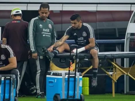 Tecatito Corona no comenzó el último entrenamiento del Tri