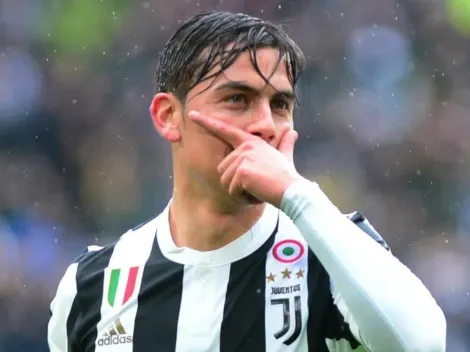 Dybala la acomodó, giró y sacó el latigazo abajo