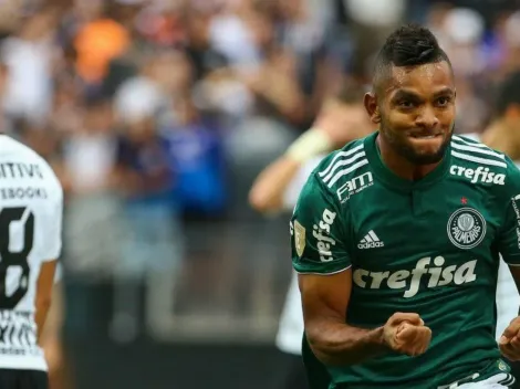 Borja le dio el triunfo a Palmeiras en el clásico ante Corinthians