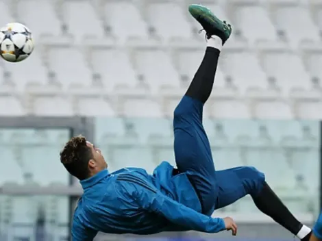 Ama la Champions: Cristiano Ronaldo entrenó en modo Dios en Turín