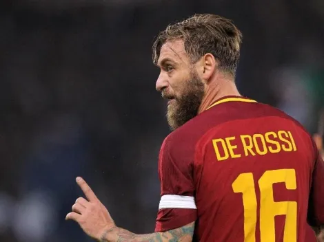 De Rossi, en contra, pone el 1-0 para el Barcelona contra la Roma