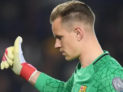 Si Ter Stegen se equivoca, él mismo lo soluciona