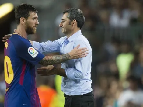 Messi habría discutido con Valverde por el esquema que paró ante la Roma