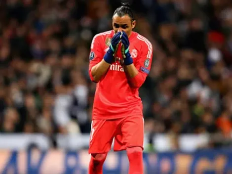 La depresión de Keylor Navas en el vestuario del Real Madrid