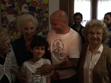 Una cita impostergable: Sampaoli se reunió con las Abuelas de Plaza de Mayo