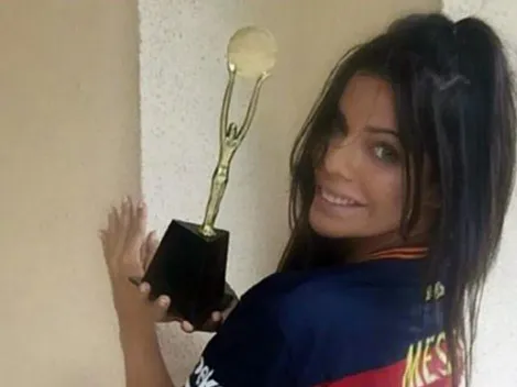 Miss Bumbum le deseó suerte a Coutinho con una foto en ropa interior