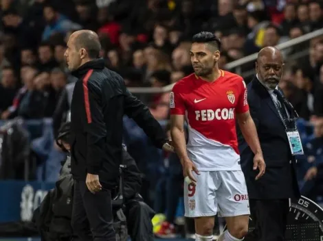 Ligue 1: Falcao se lesionó en el calentamiento y encendió las alarmas