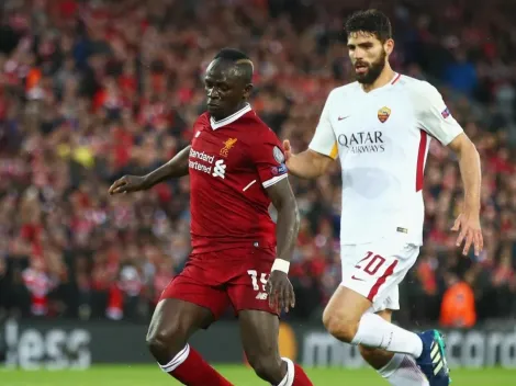 Champions: Salah, en offside, asistió a Mané para que Liverpool le gane 3 a 0 a la Roma