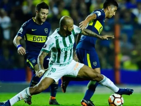 Felipe Melo le dio la única alegría de la noche al Xeneize: "Soy hincha de Boca"