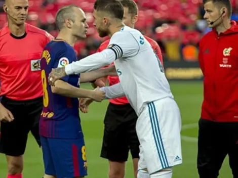 Épico mensaje de Sergio Ramos a Iniesta tras El Clásico