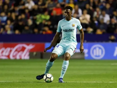 Acusan a Yerry Mina de dejar al Barcelona sin invicto