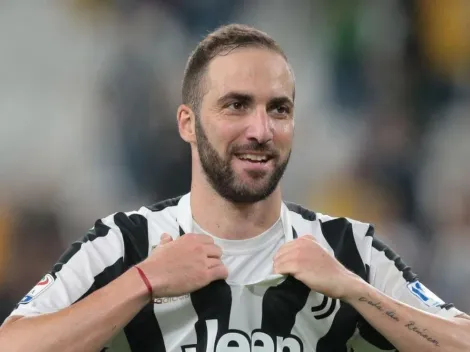 Higuaín explotó de felicidad en las redes sociales