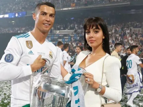 Georgina salió a cenar con Cristiano y su vestido ajustado enamoró a todos