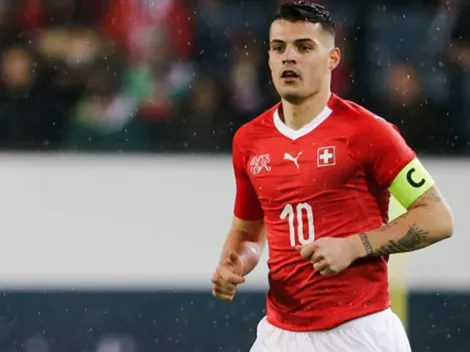 Xhaka encendió las alarmas en Suiza, rival de Brasil y Costa Rica en el Mundial