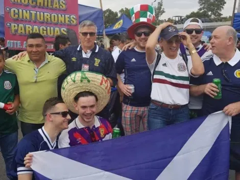 Hinchas de Escocia anuncian homenaje especial en partido con México