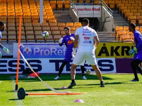 Penedo se unió en Noruega y Panamá entrenó completa