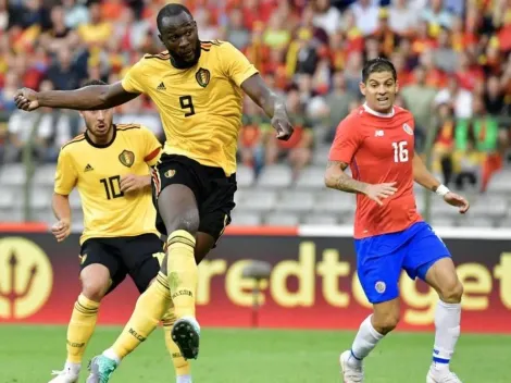 Lukaku destrozó a la defensa y Costa Rica llegará desmoralizada a Rusia