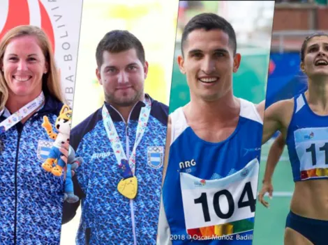 Cocha 2018: conocé a los atletas que lograron medallas en los Odesur