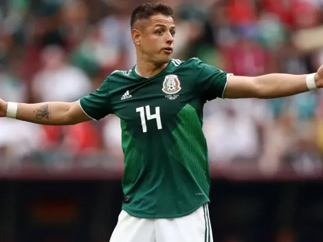 Chicharito y su emotivo festejo en las redes