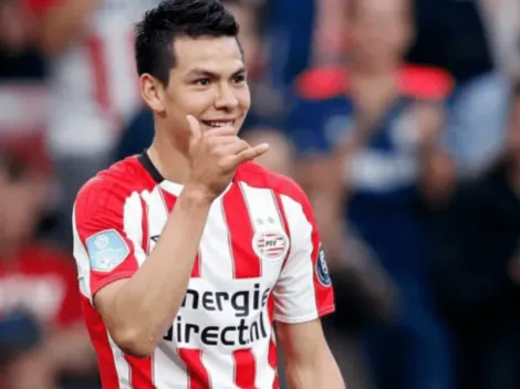 Hirving Lozano en la órbita del Barcelona de España