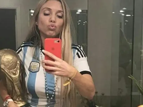 Melisia no durmió en la previa de Argentina y aprovechó a sacarse diez fotos que calentaron Rusia