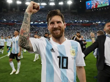 Messi en Instagram: "Nada más lindo que ser argentino"