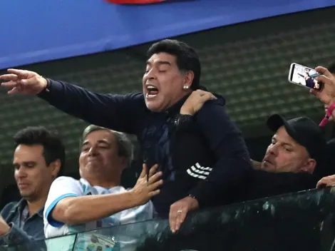 Maradona: "México no podía quedar afuera"