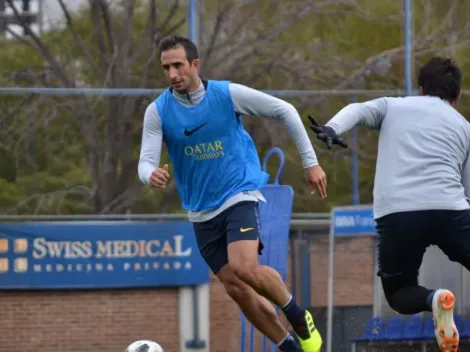 Sonríe Guillermo: Izquierdoz ya posa con los colores de Boca