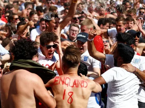 Delirio inglés en Londres con el segundo gol ante Suecia