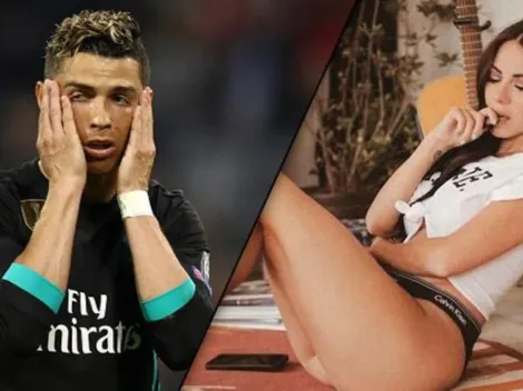 De Jimena Sánchez para Cristiano Ronaldo: foto de despedida